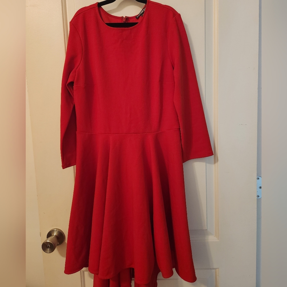 Express Red mini dress